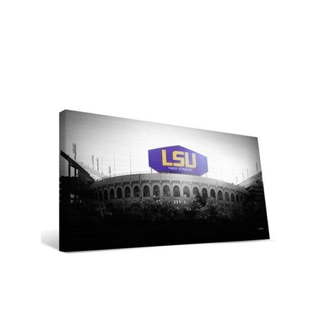 PAULSON DESIGNS Louisiana State 16x36 Tiger Stadium Canvas LSUTS1636